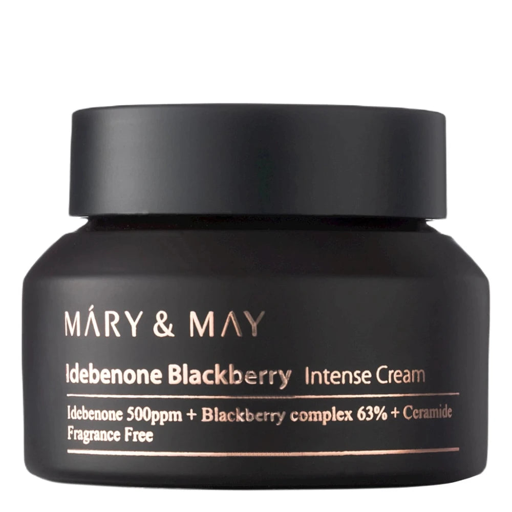 Mary & May Idebenone Blackberry Intense Cream - Anti Wrinkle Cream